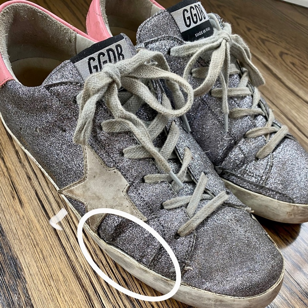 Golden Goose Deluxe Brand Size 37 Superstars - Picture 9 of 9